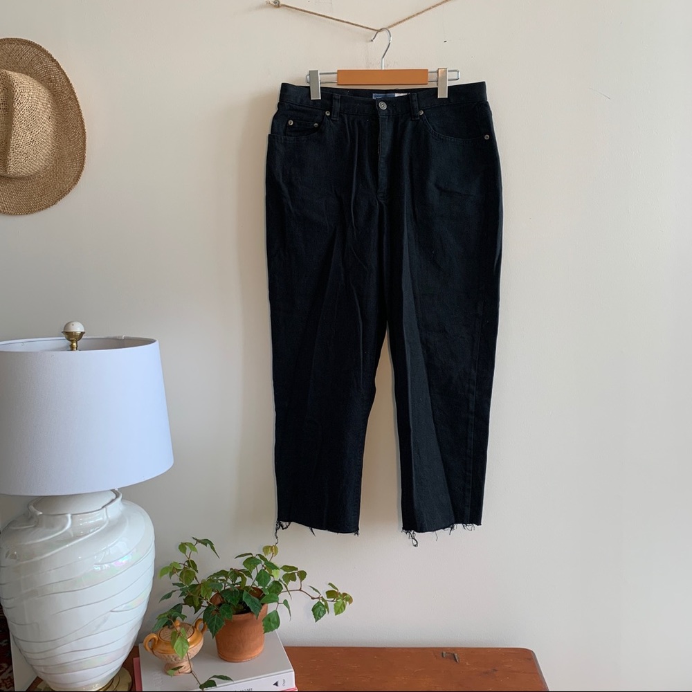 Black vintage Liz Claiborne jeans